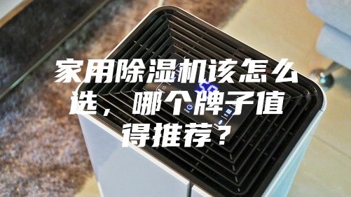 家用除湿机该怎么选，哪个牌子值得推荐？