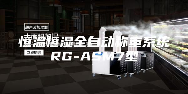 恒温恒湿全自动称重系统RG-ASM7型